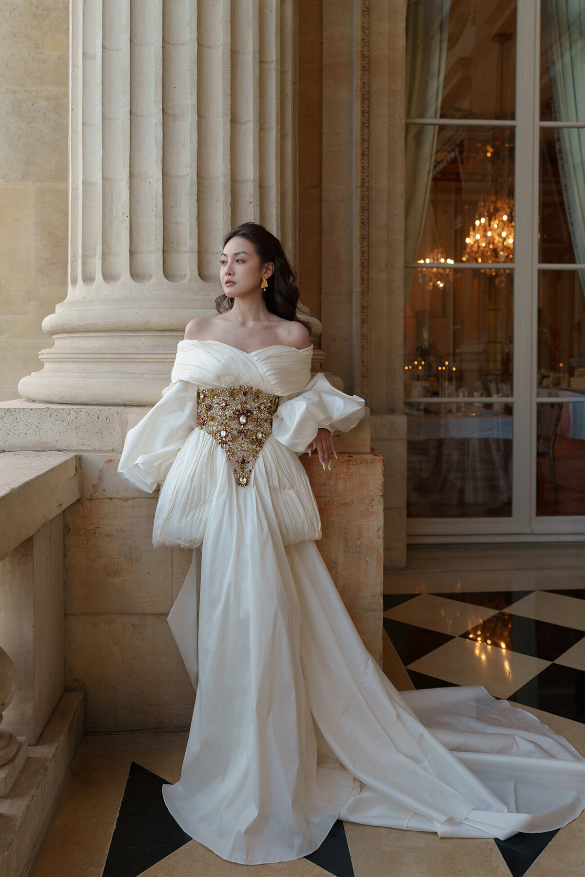 museum rodin wedding paris france nastia vesna