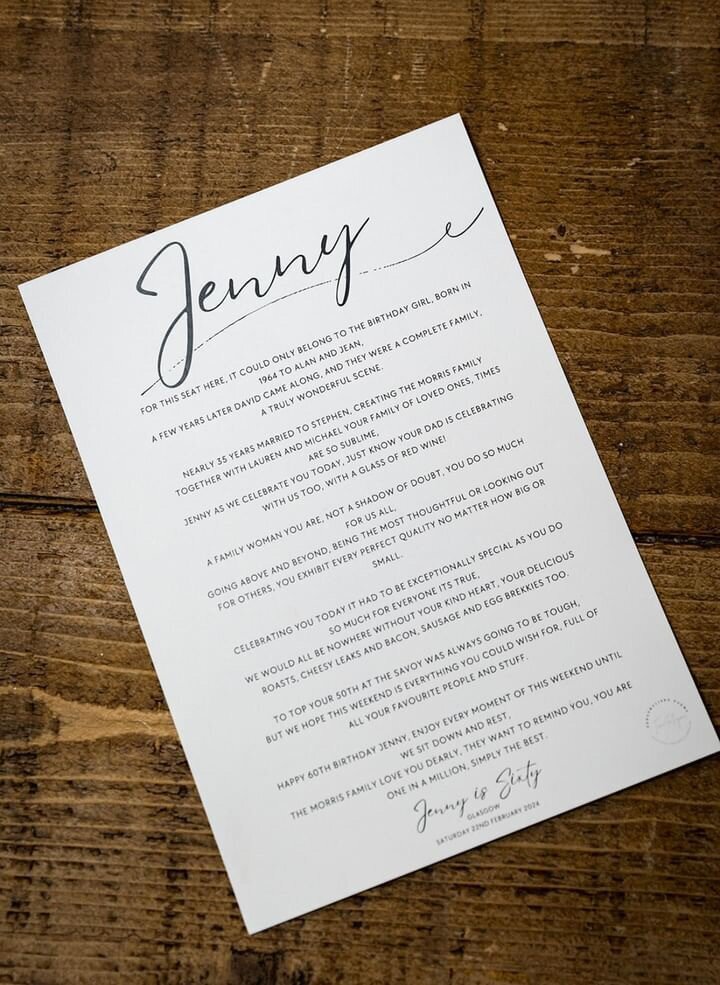 plain dinner party