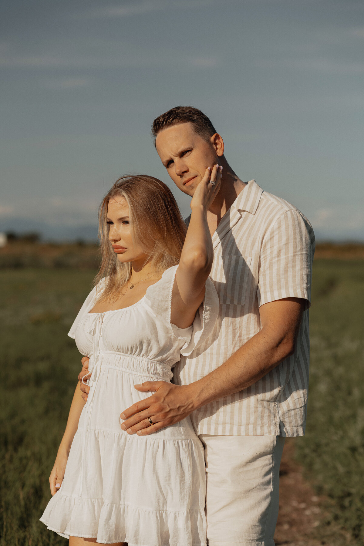 Family session at the beach in Royston by Latitude 49 photography