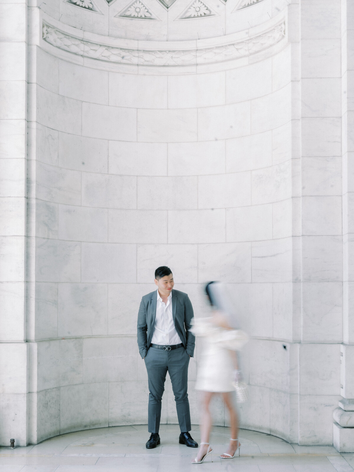 Vogue Editiorial NYC Elopement Themed Engagement Session Highlights | Amarachi Ikeji Photography 20