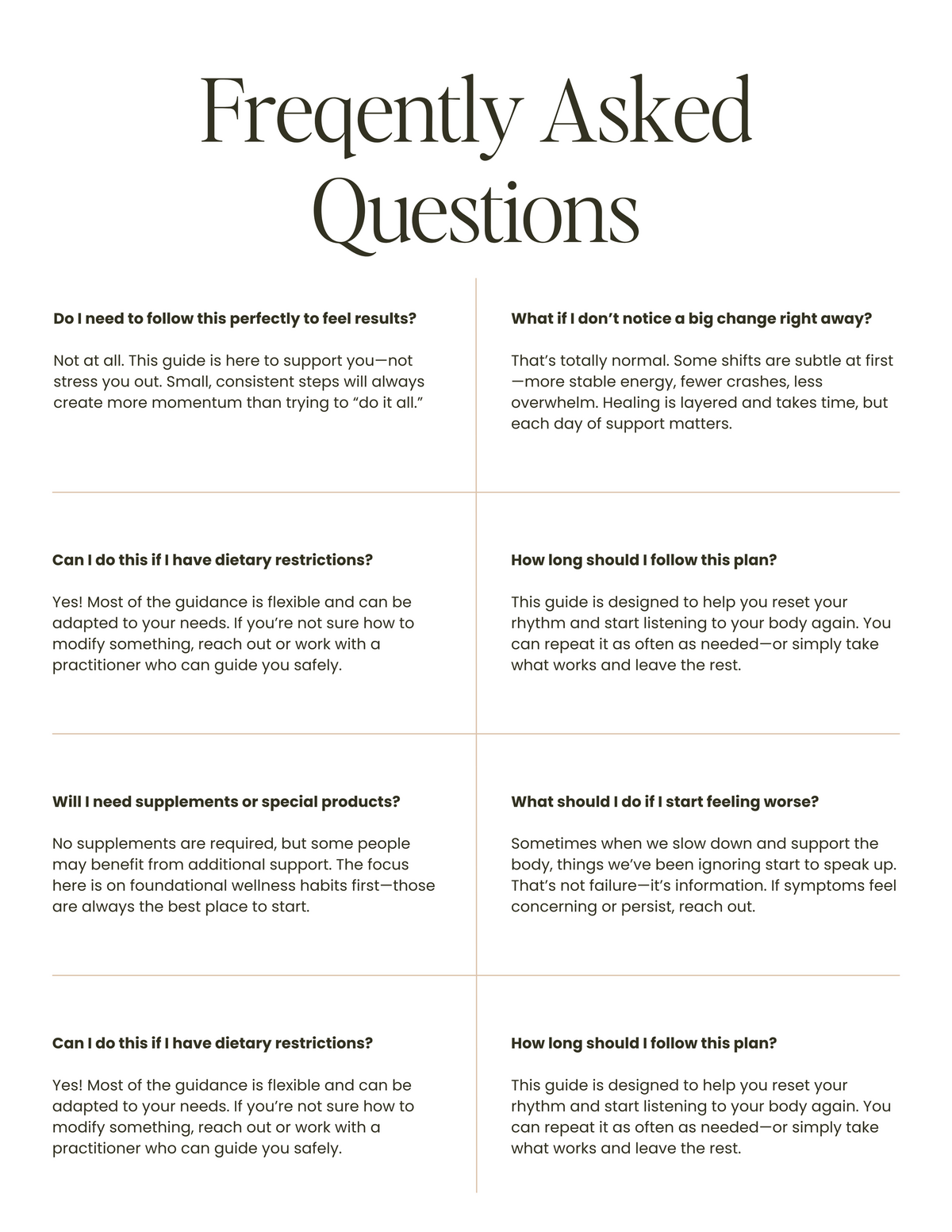 FAQ Page (2)