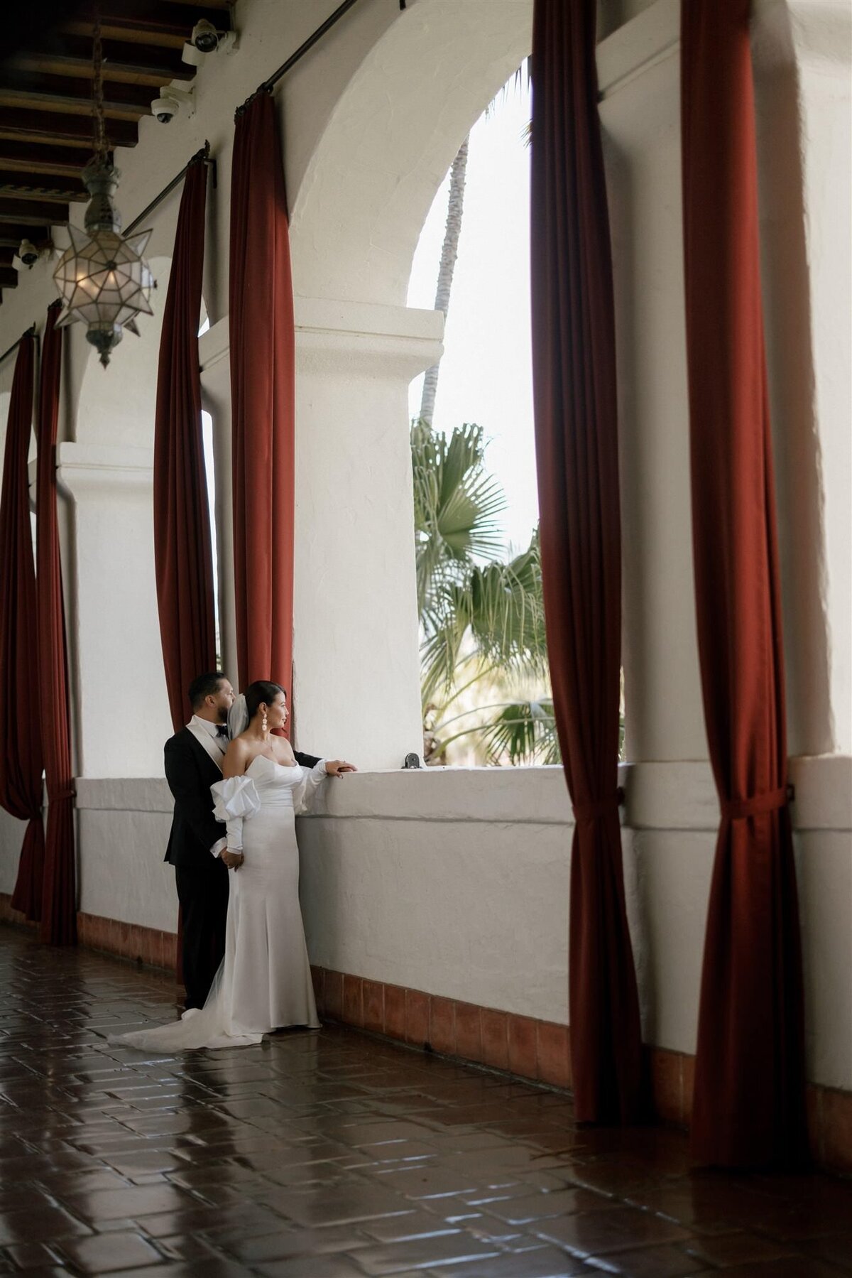 Santa Barbara Courthouse wedding ceremony - 37