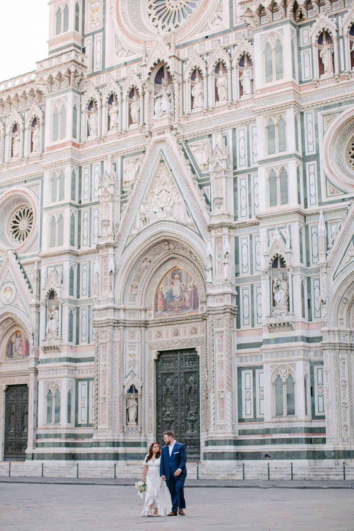 Florence Italy wedding at sunrise Dumo