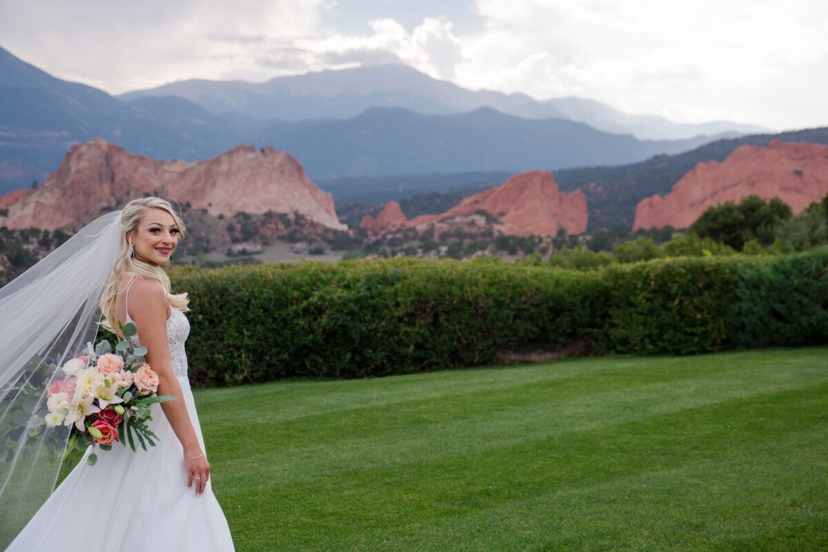 July summer Garden of the Gods Resort