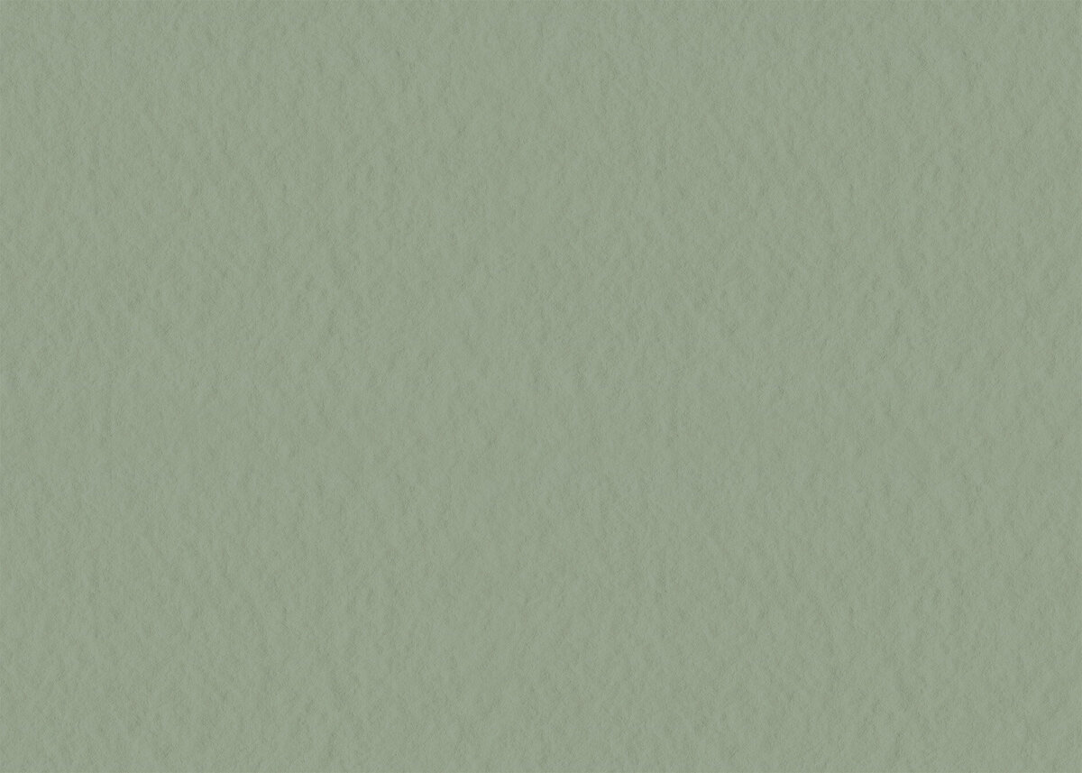 Green paper texture adding dimension to the background of the canvas.