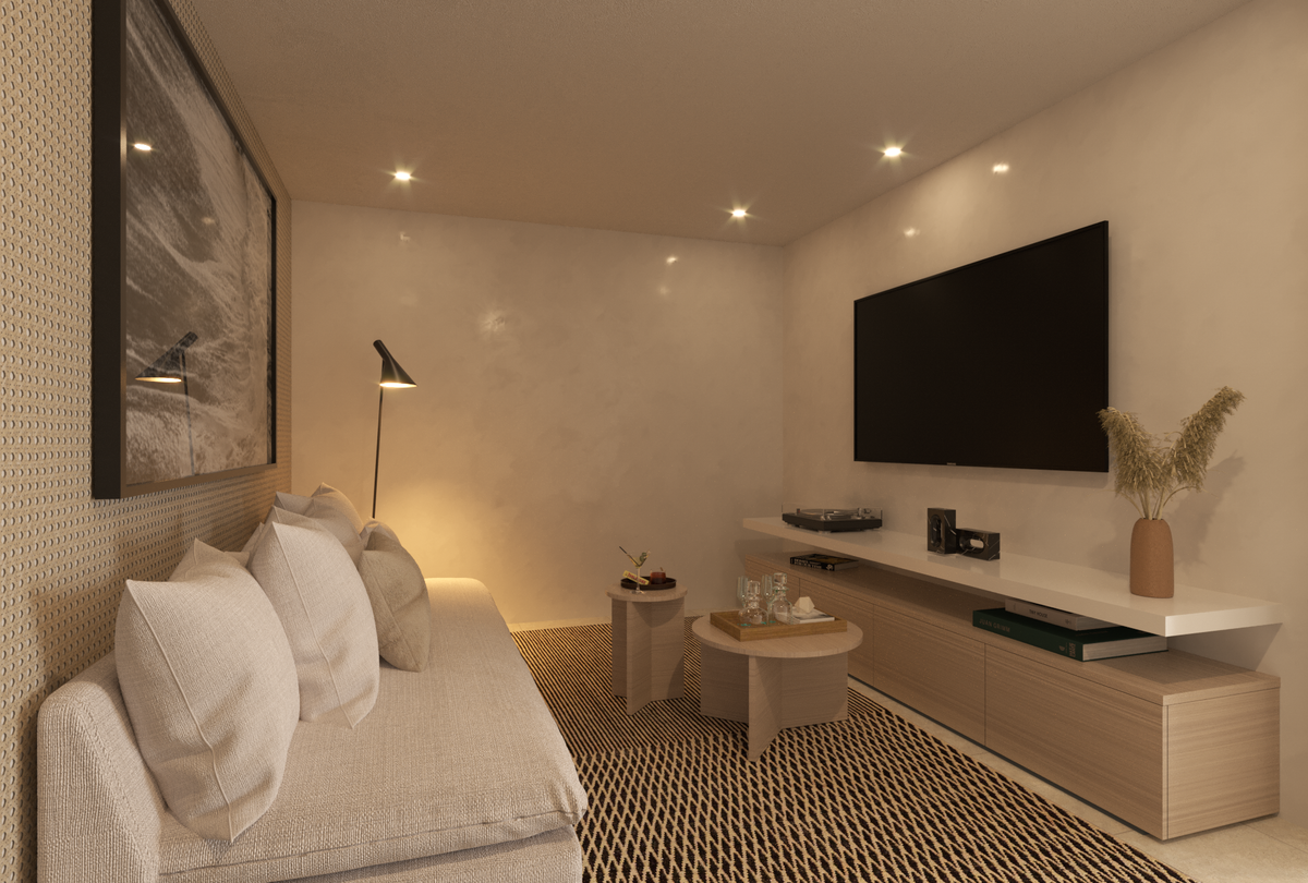 Naumi -TV Room - Triametry Studio