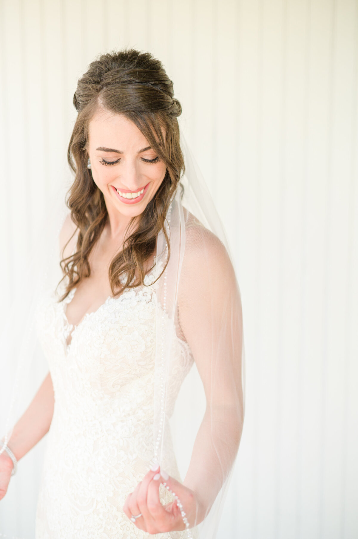 Dusty Blue and Cream Wedding Day at Chesapeake Bay Beach Club