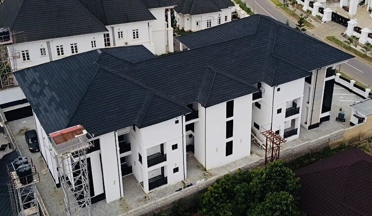 drone shot back