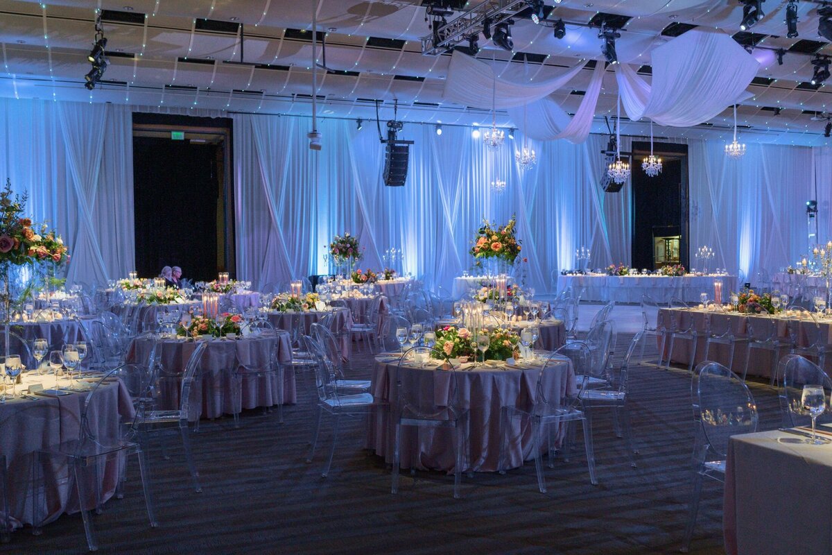 reception tables