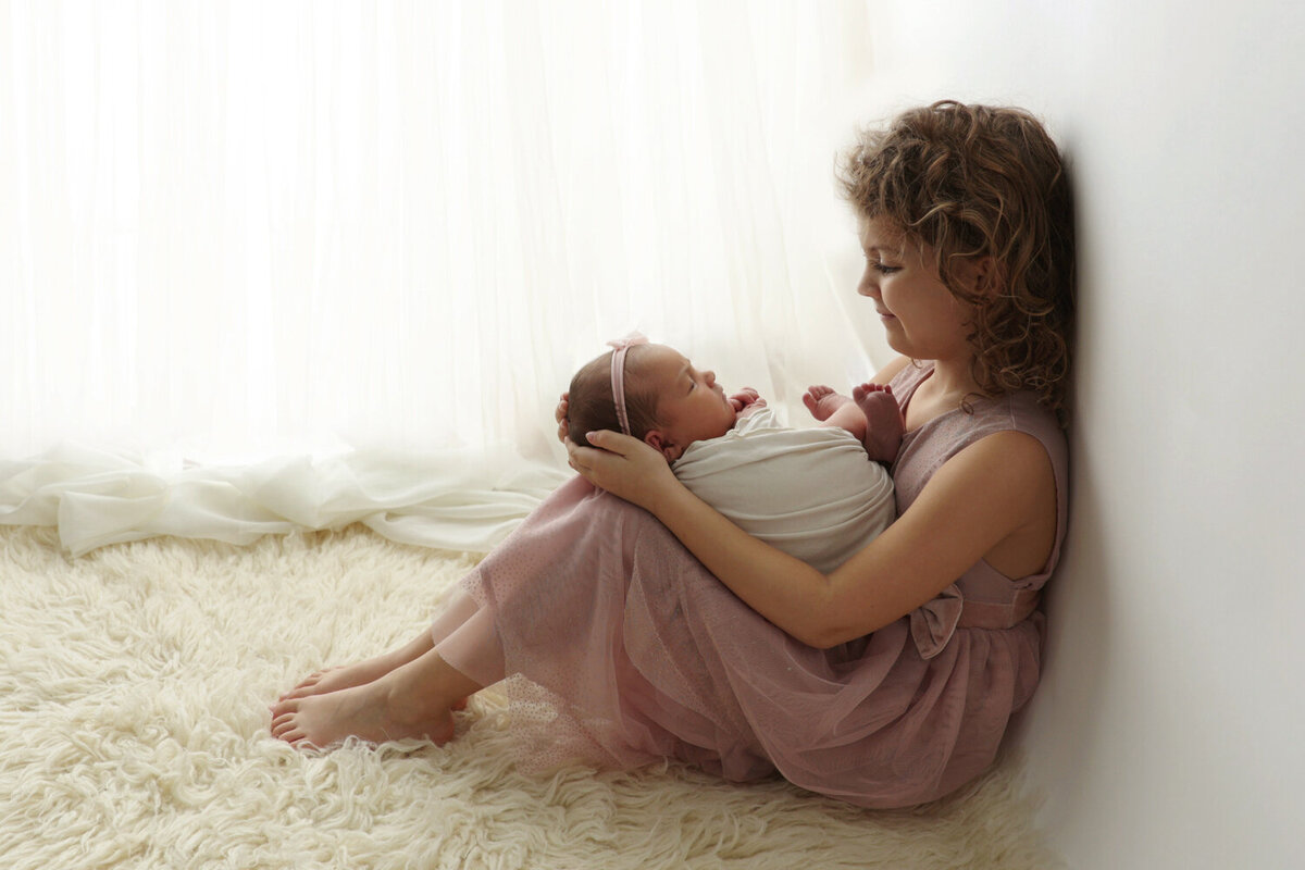 Sibling Newborn Fort Worth Studio