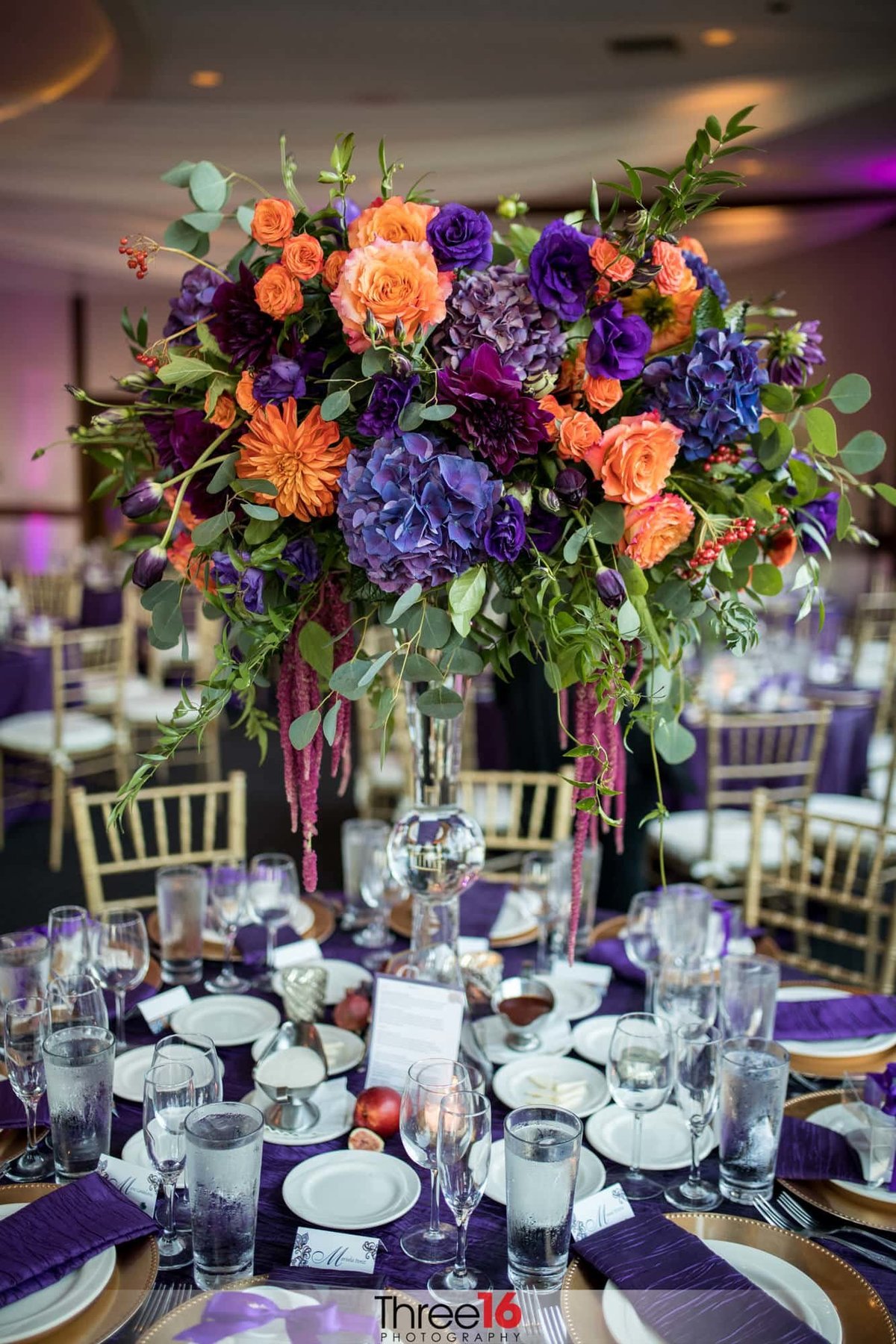 Beautiful table design at The Reef in Long Beach