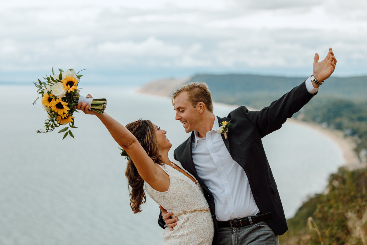 09-24-22 Hopper Elopement on Empire Bluff Trail Lake Michigan by Madi Taylor Photo-17