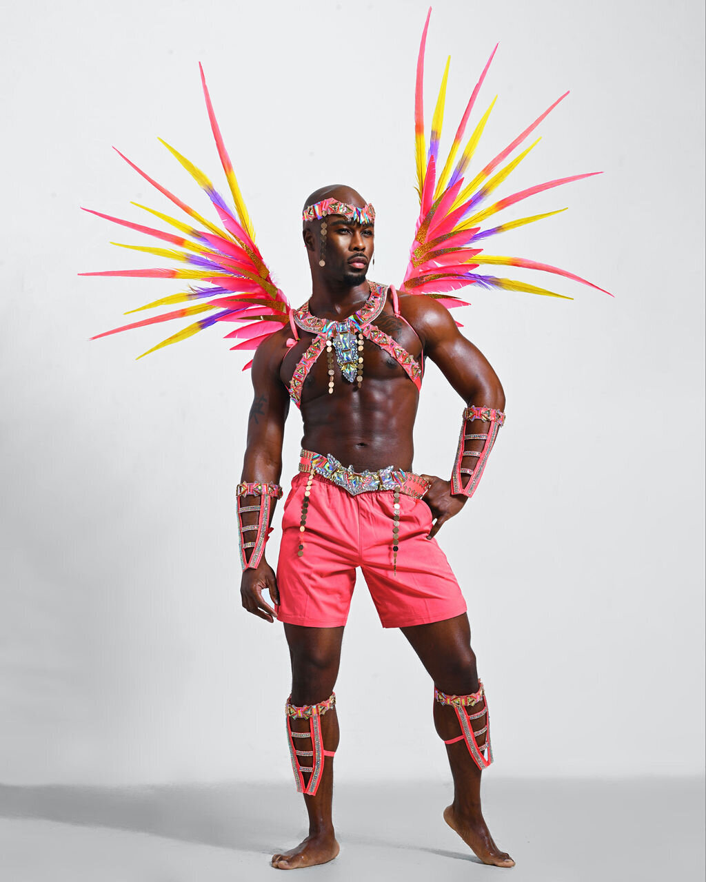 Caribbean Carnival Costume 