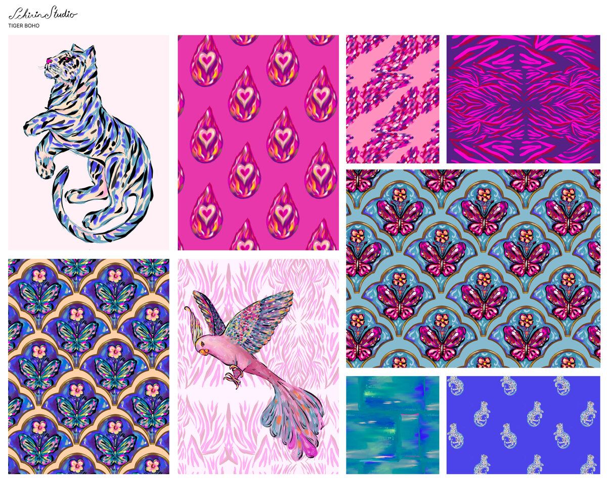 tiger boho collection
