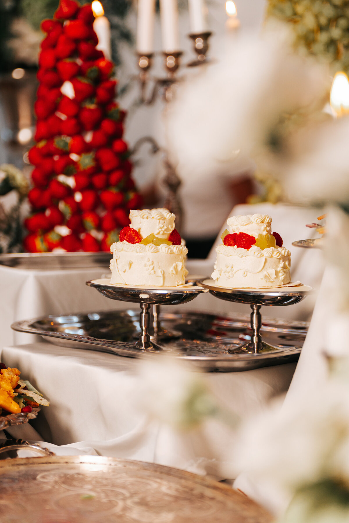 Nouré & Co luxury catering display in London event gallery