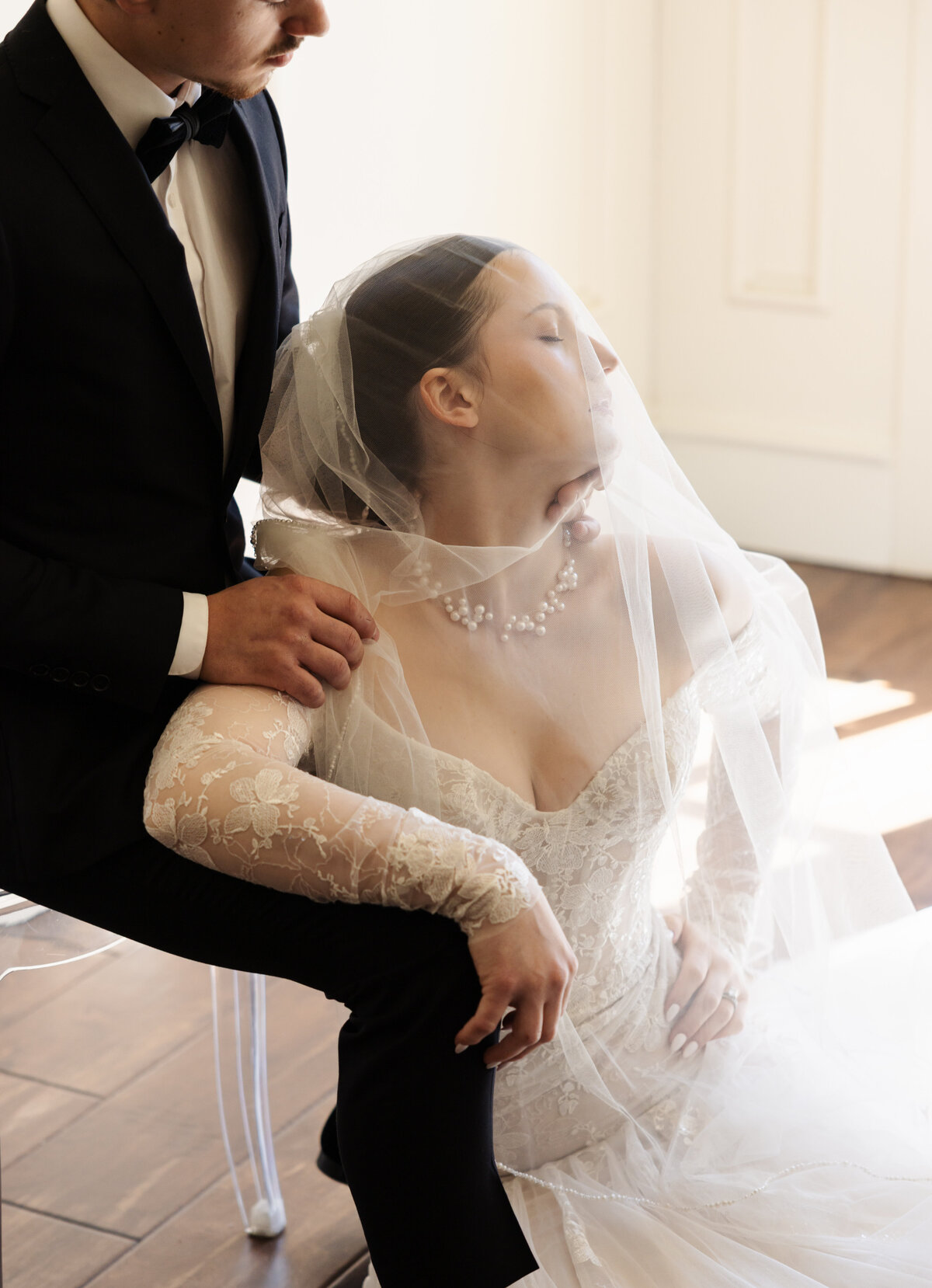 Natural Light Bride and Groom Photos