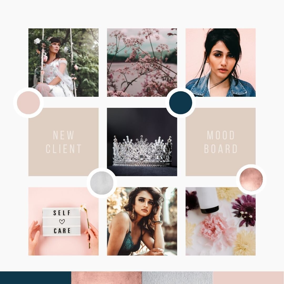 Mood Board Photo Collage Instagram Post