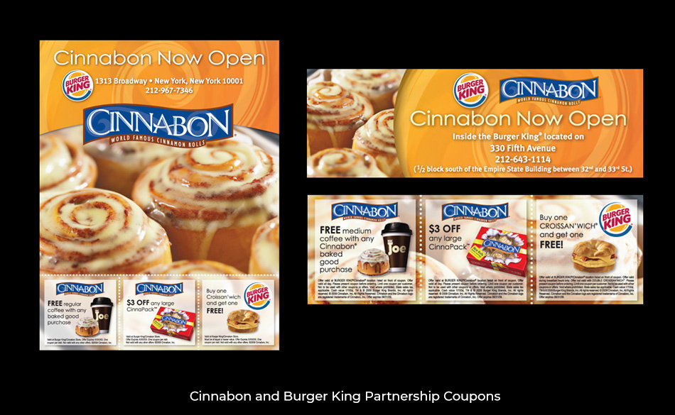 Cinnabon & Burger King