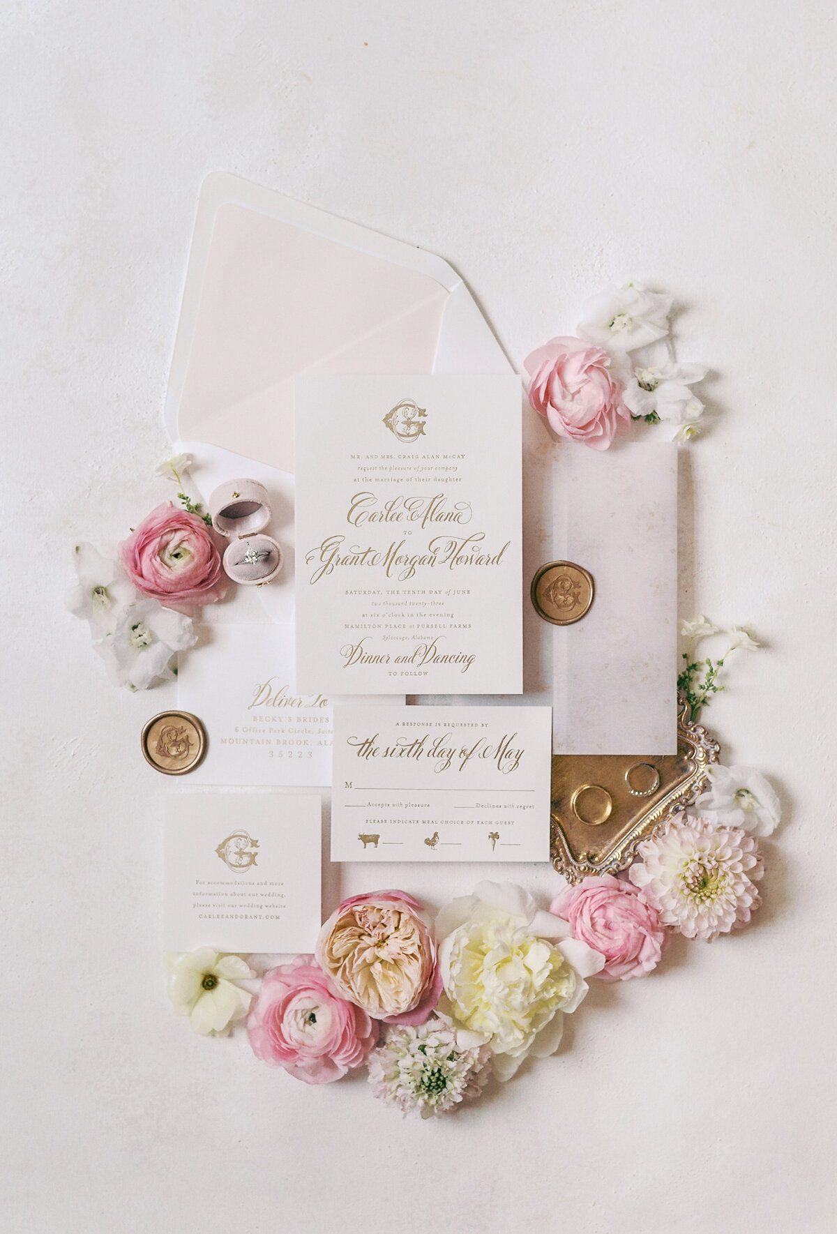 Hamilton Place at Pursell Farms - Alabama Wedding Photographer1