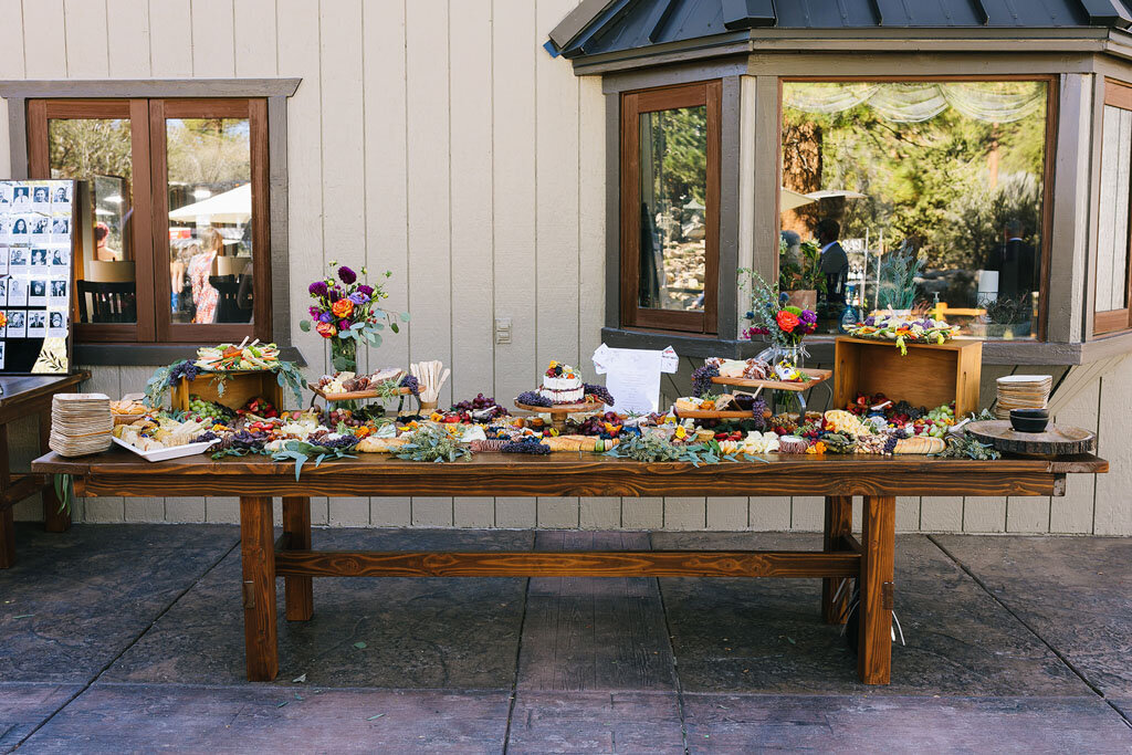Appetizer grazing table