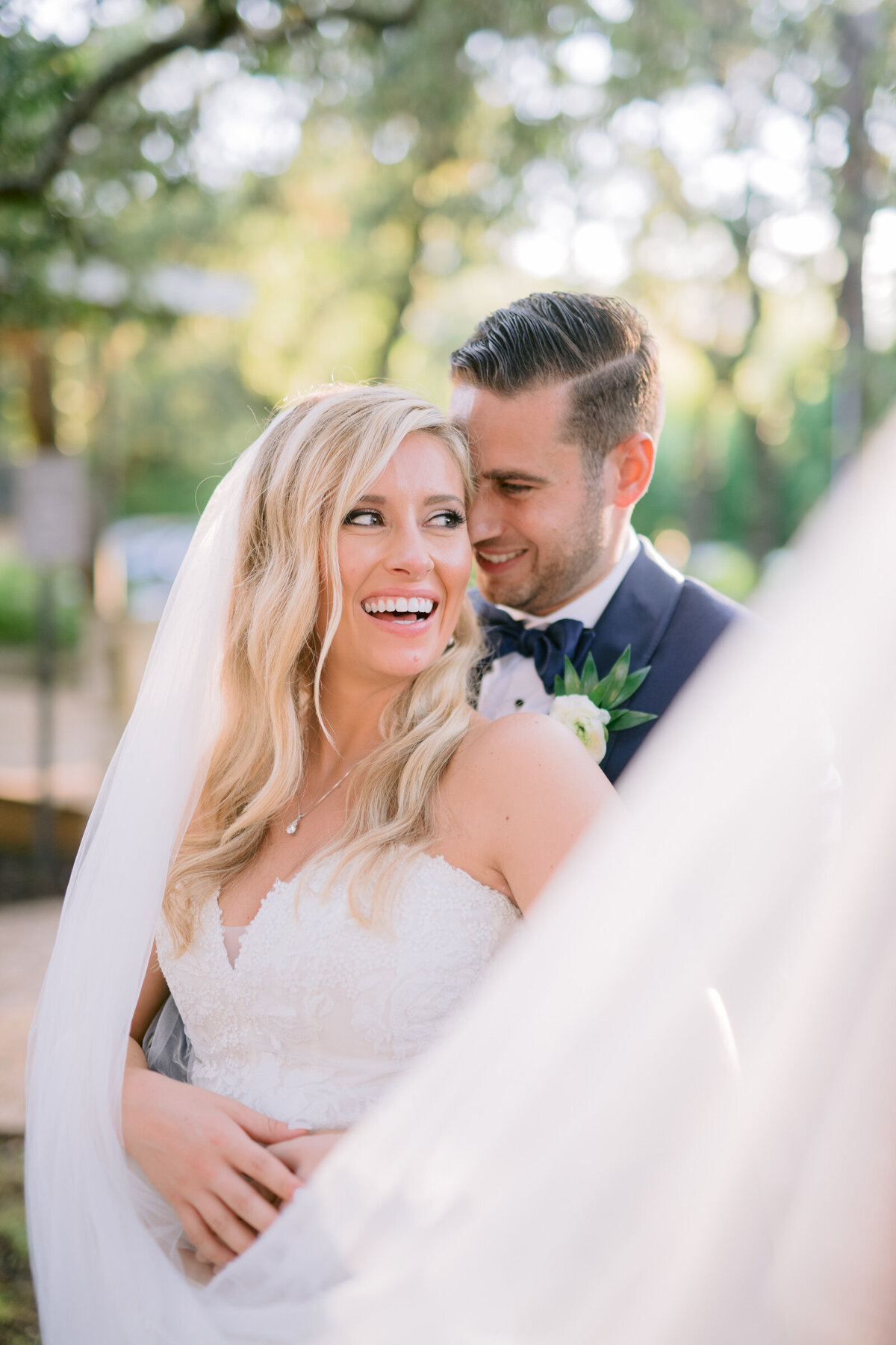 Bride & Groom at Mattie's at Green Pastures