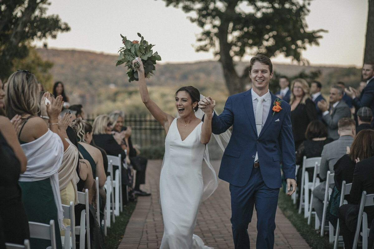 couple-just-married-connecticut-wedding