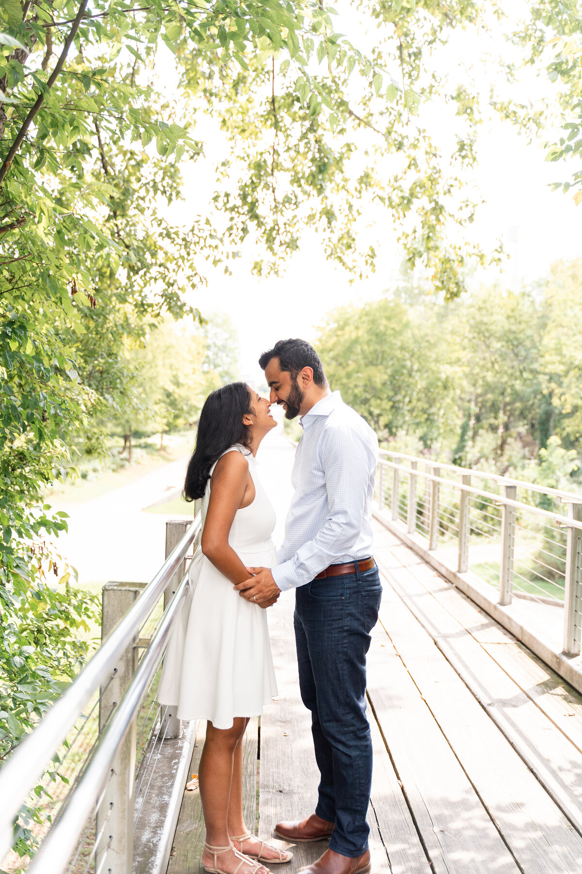 Renaissance Park  Maternity session on bridge