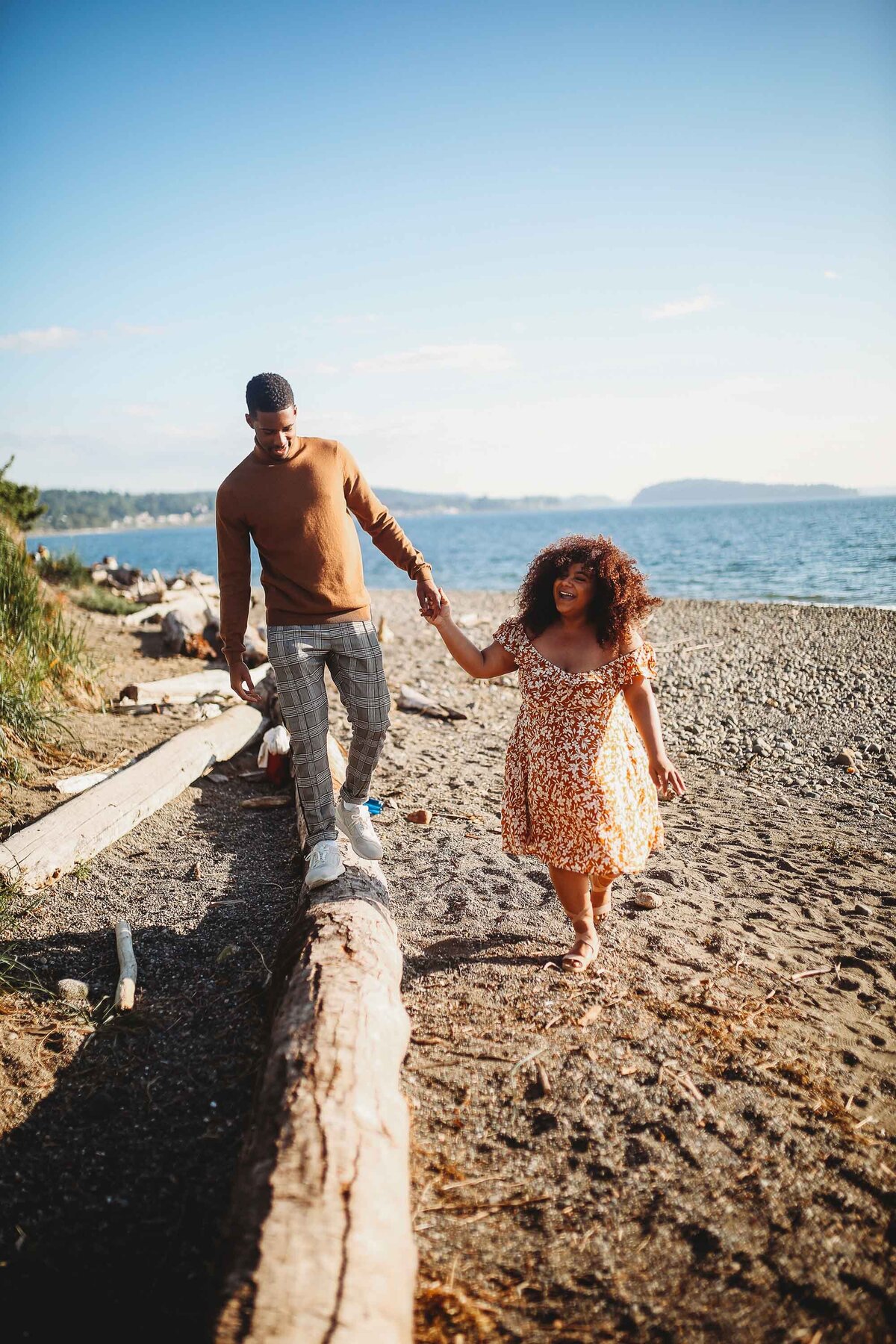Chambers Bay Tacoma Engagement1