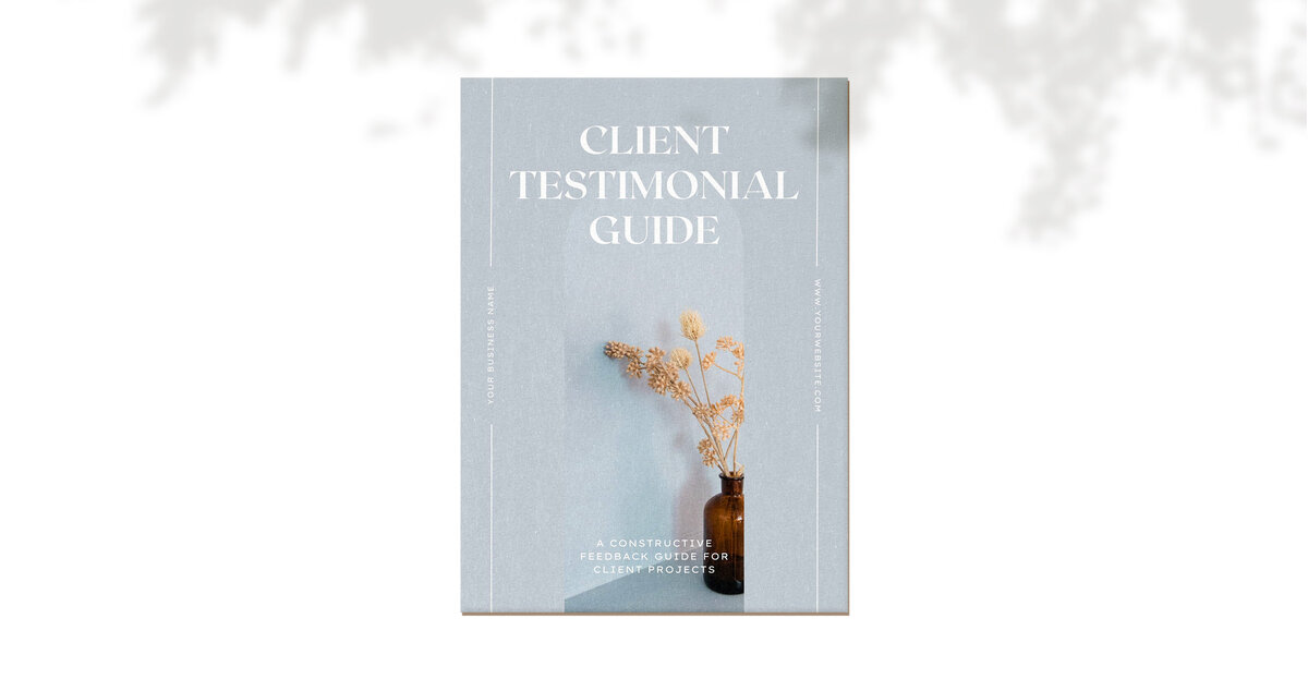 Client Testimonial Guide | Starline Creative Shop