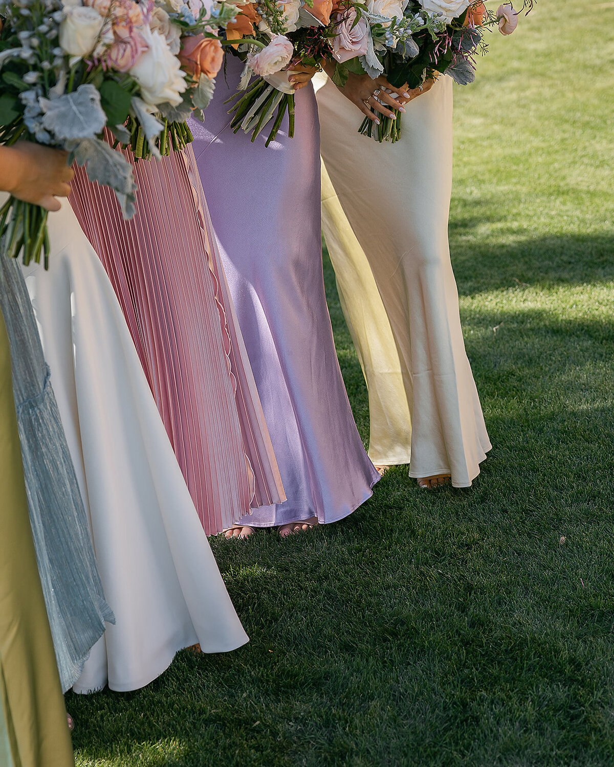Pastel wedding bridesmaids arizona 1