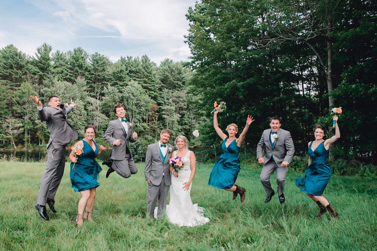 New Hamsphire-wedding-bridal party