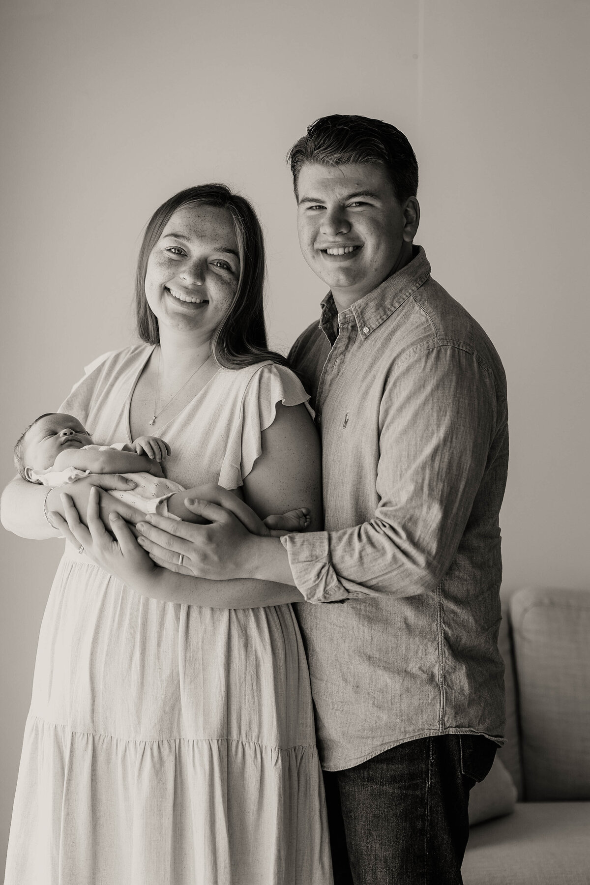Louisville ky newborn photography session 