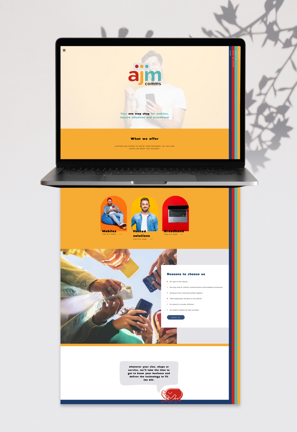 AJM Comms - Website Development - Recent projects - The Little Paper Shop Nantwich