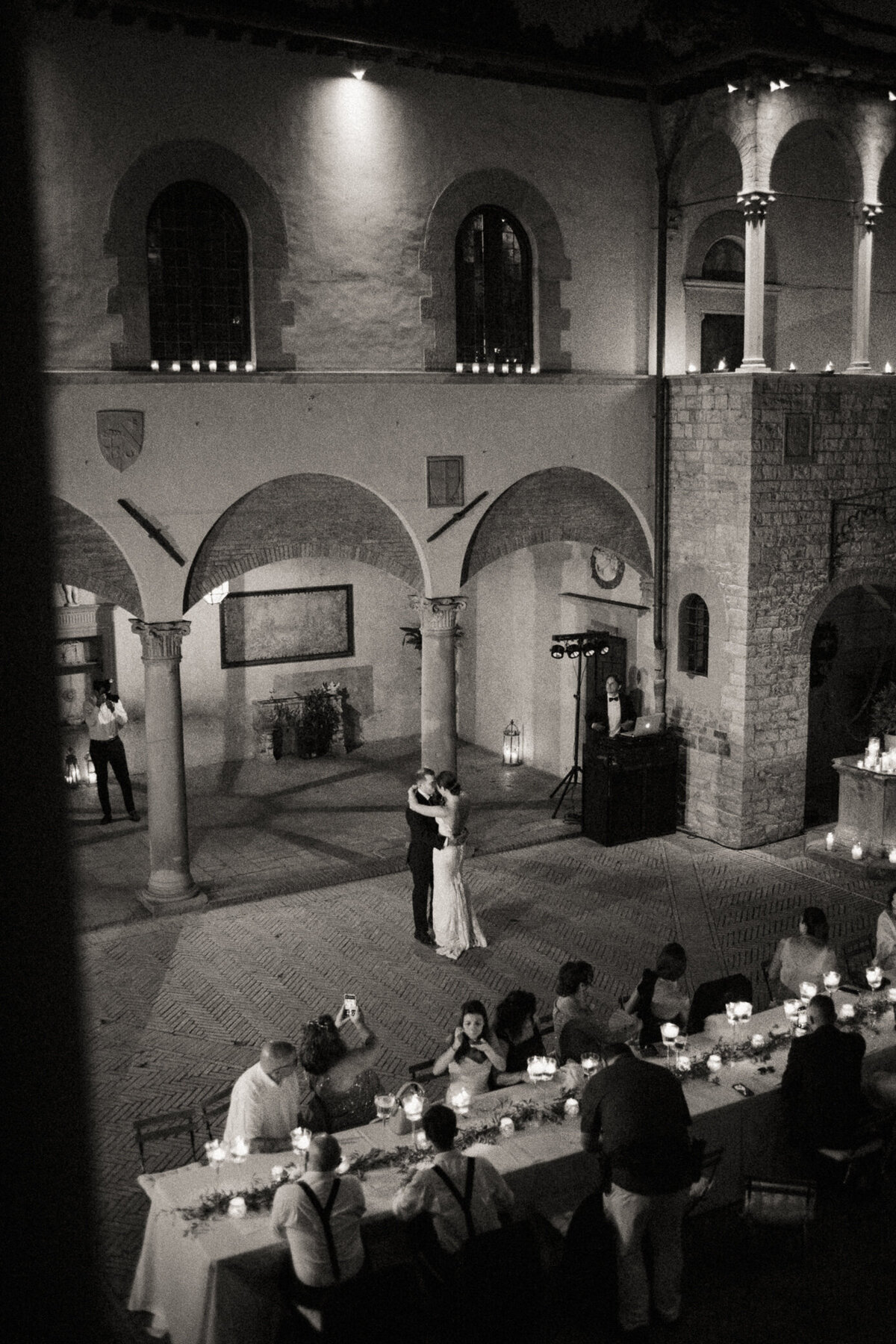 Castello Il Palagio Wedding in Tuscany Italy By Bridget Photography