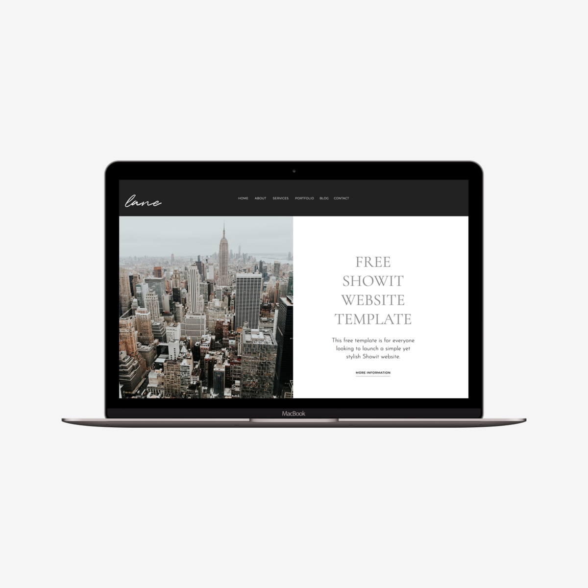 Lane | Showit website template for heart-driven creatives