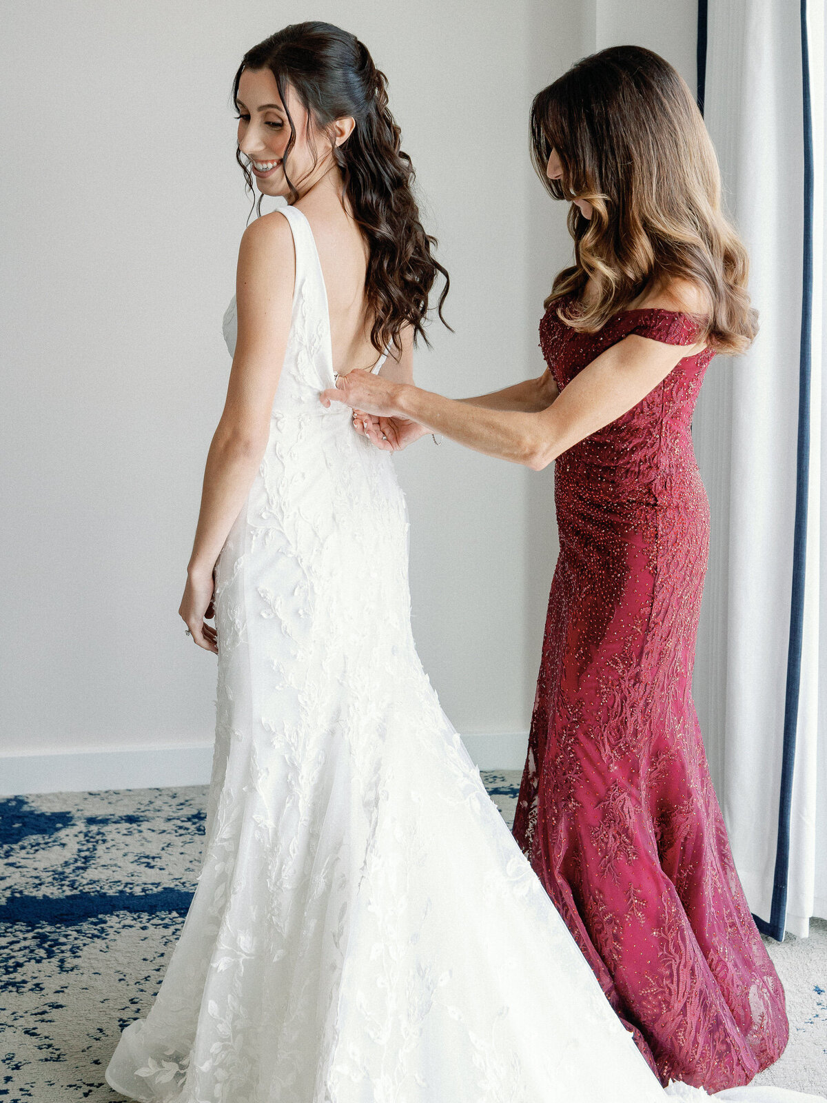 Rosecliff Mansion Newport RI Wedding Photos-Halie Child Photography-162