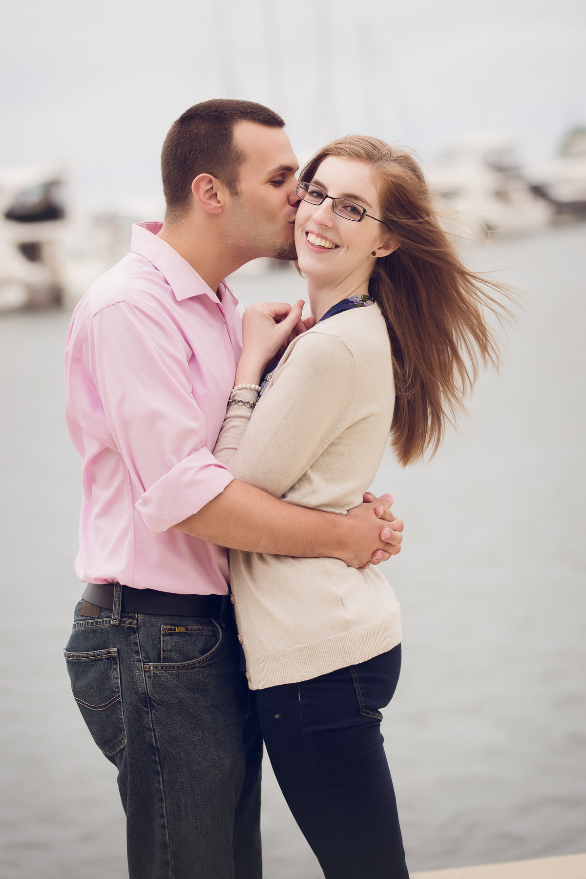 lake-front-engagement-session