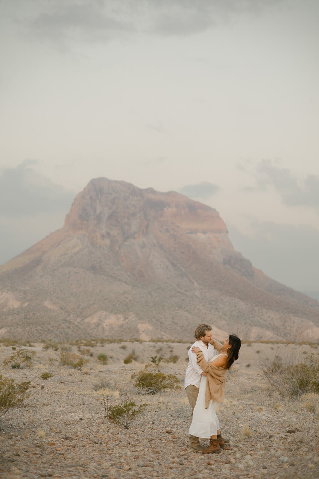 bride and groom enjoying their elopement