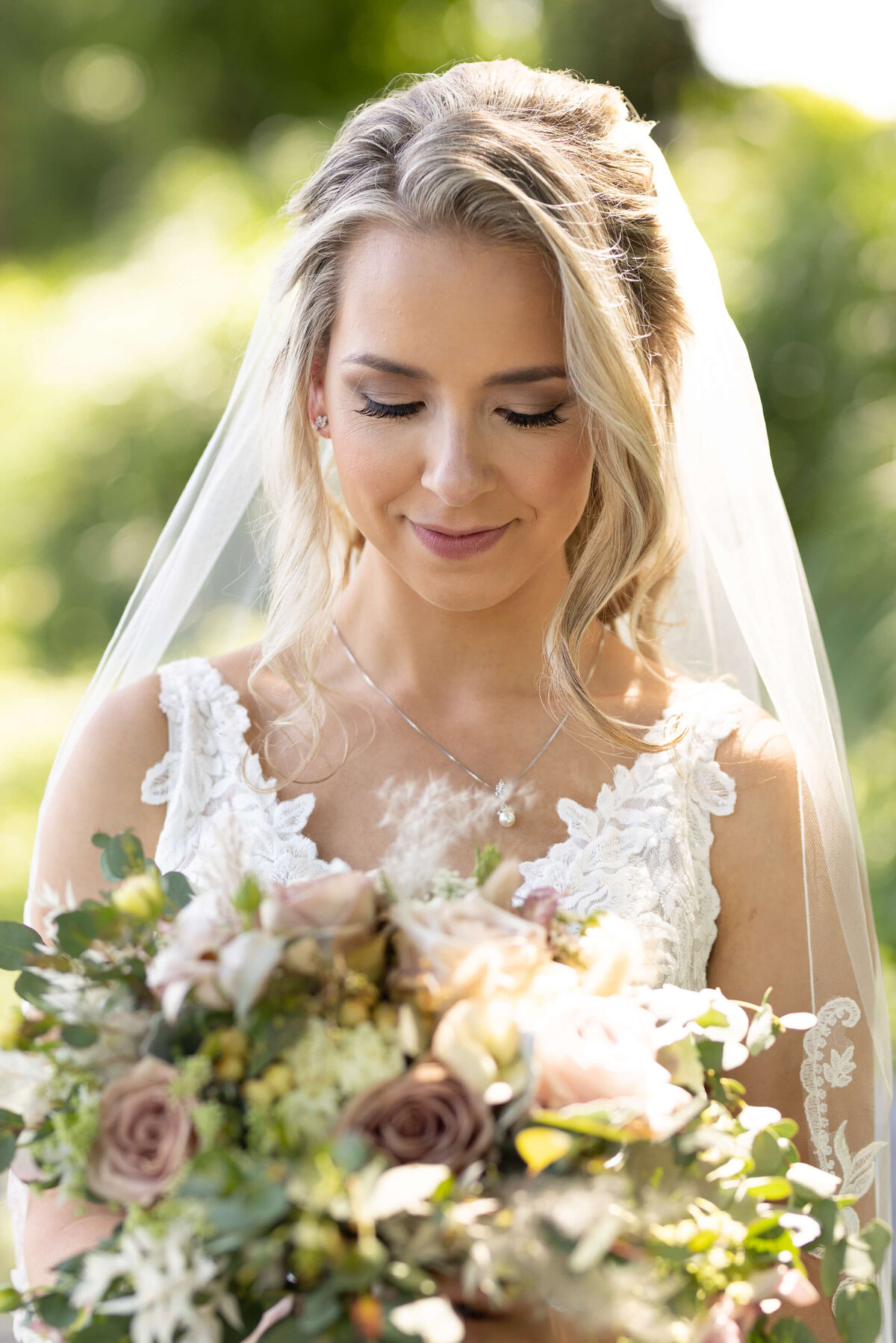 Bridal Hairstyle Half Up