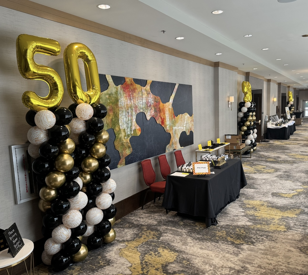 corporate event balloons