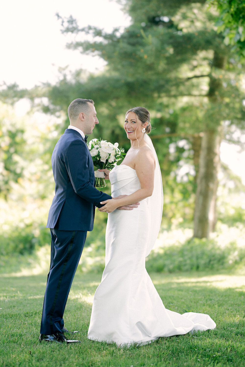 first-look-bride-laughing-longshore