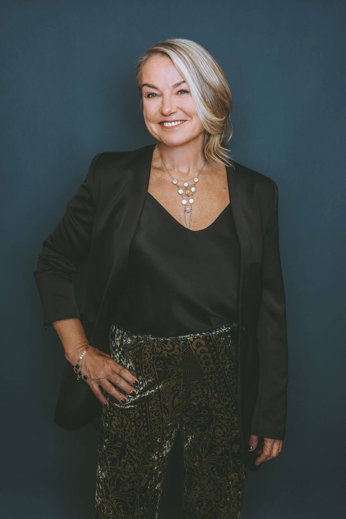 Esther Perel personal brand photoshoot captured by Nick Onken — blending editorial lifestyle photography with authentic identity and Elevated Realism™.