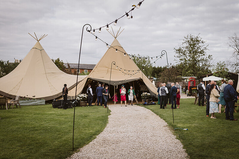 Wedding teepee