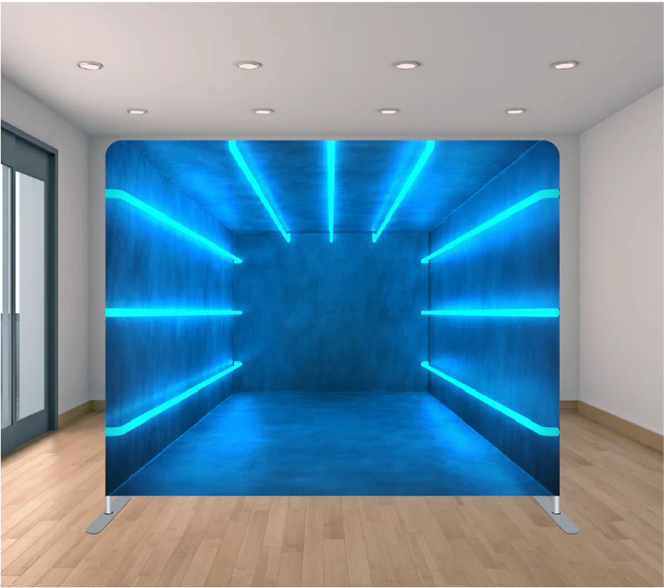 blue tunnel