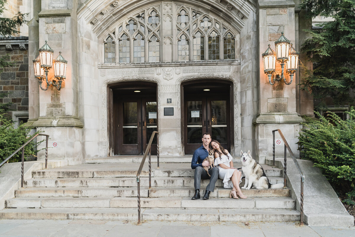 SPRING ANN ARBOR ENGAGEMENT SESSION AT THE LAW QUAD WITH KARI DAWSON18