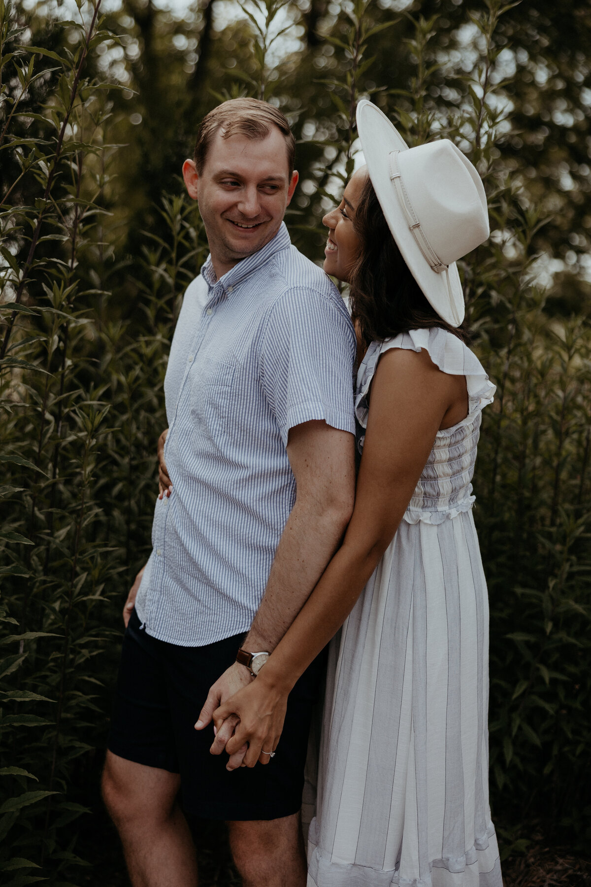 Summer Engagement Session in Fayetteville-9
