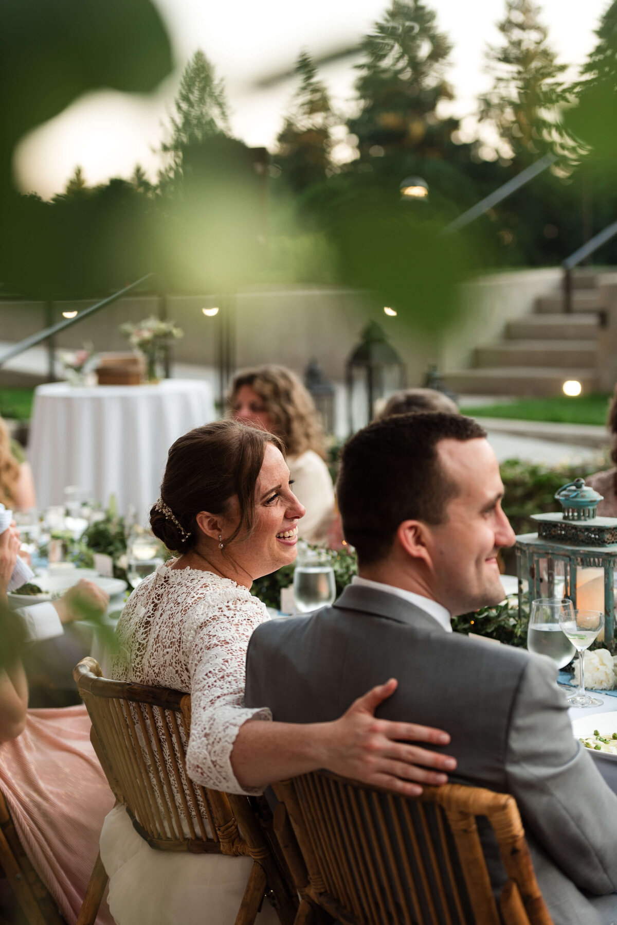 The Lodge at St. Edward Park Wedding Reception