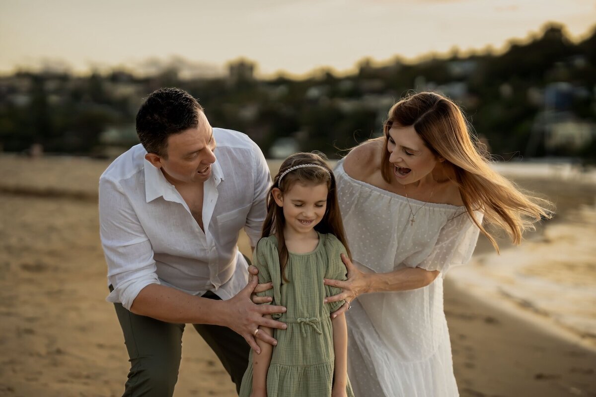 Brisbane-Family-Portrait-Maternity-Girl-on-Beach-during-Sunset-57