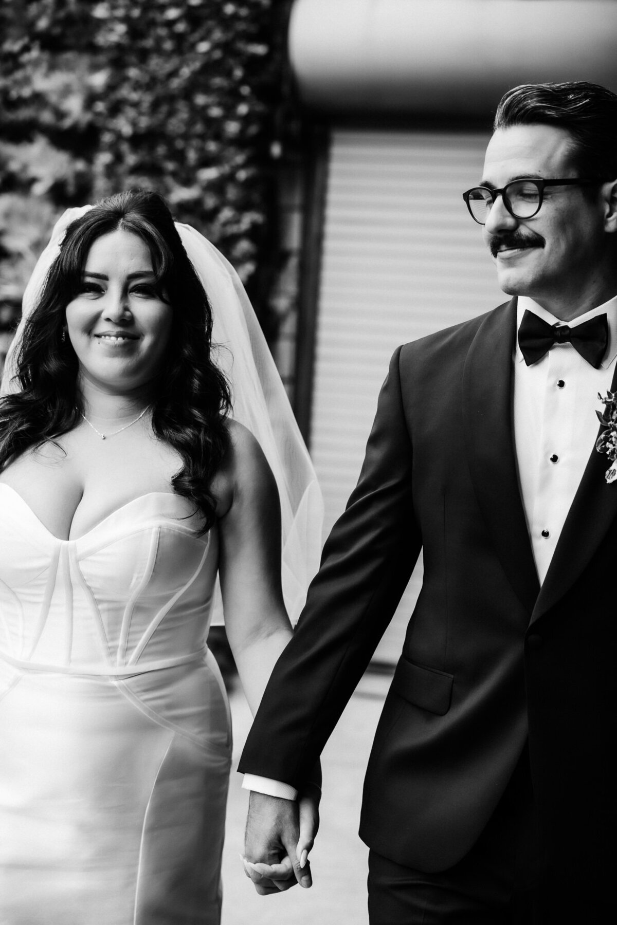 Archer Inspired Photography - Christina and Jake Wedding - Smog Shoppe Los Angeles - First Look and Couple Photos-181