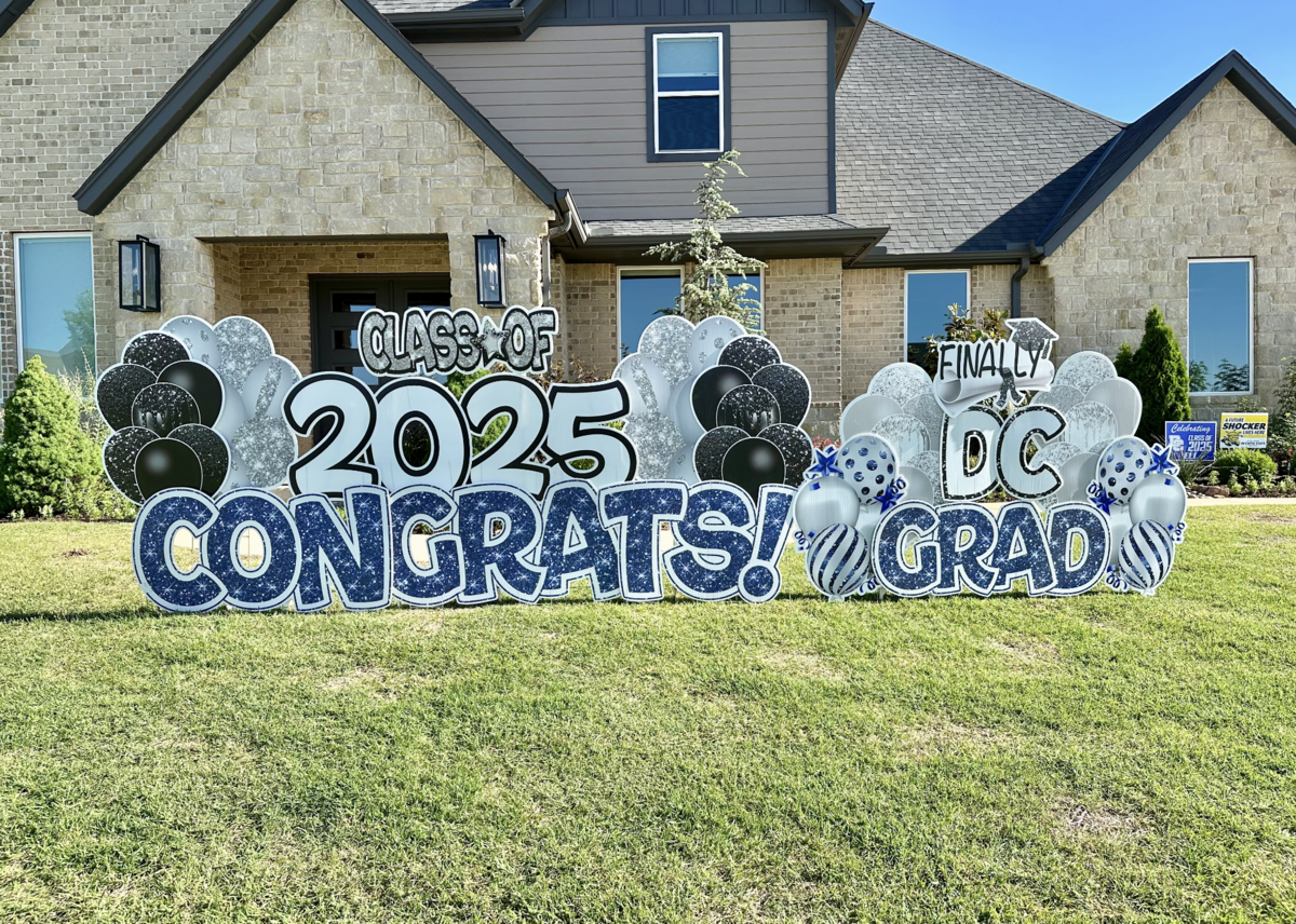 Simply Sign It is a yard greeting sign rental company servicing Edmond, NW OKC, Piedmont, and Deer Creek. Create a yard greeting sign for your home, organization, or school.